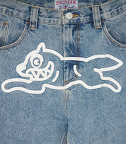 Check Lined Denim Pant