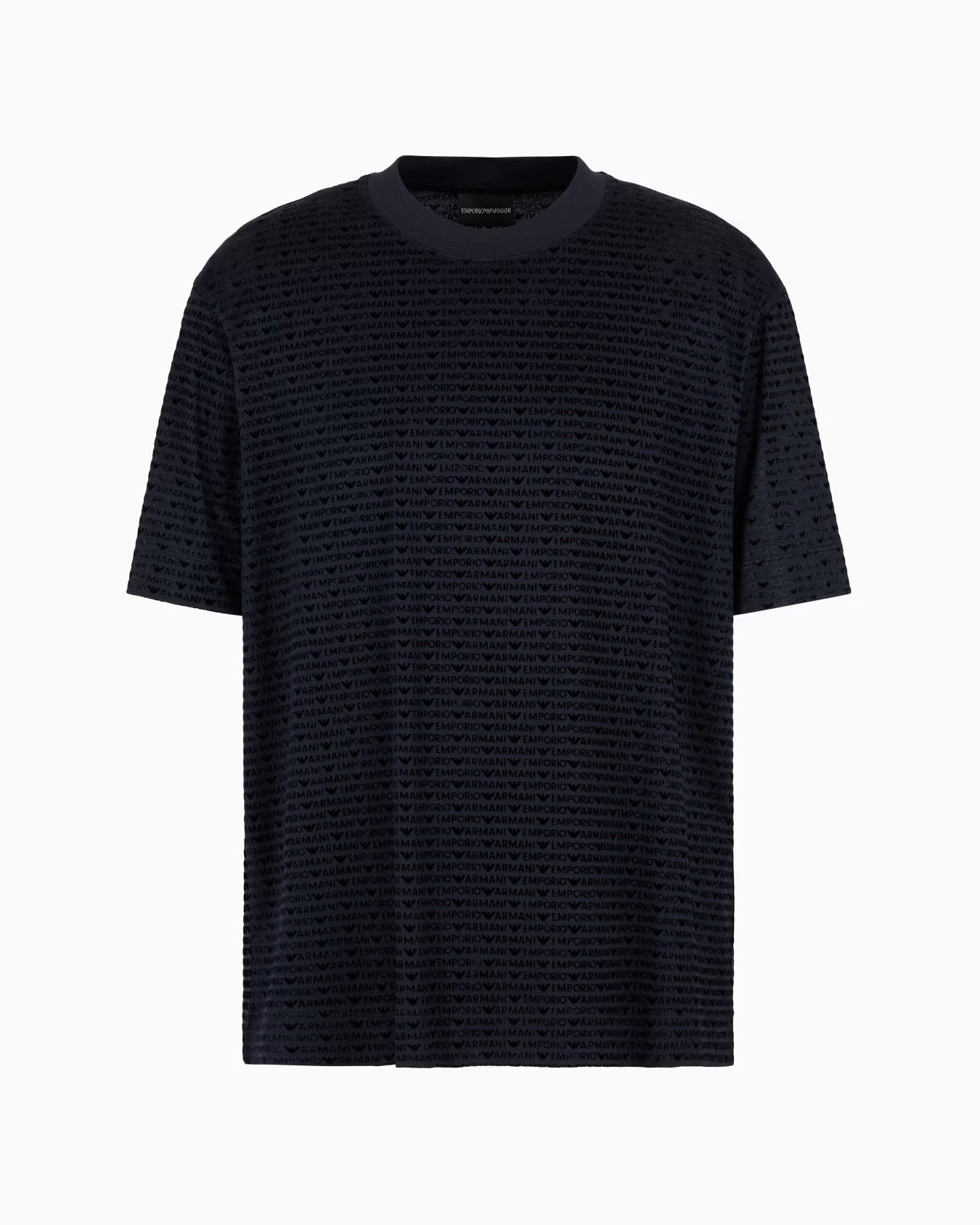 All Over Flock Print T-Shirt