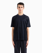 All Over Flock Print T-Shirt