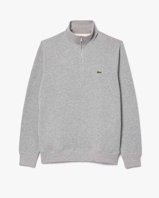 Zipped Neck Sweatshirt