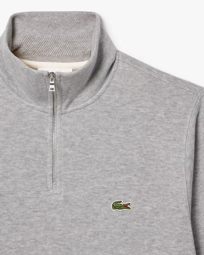 Zipped Neck Sweatshirt