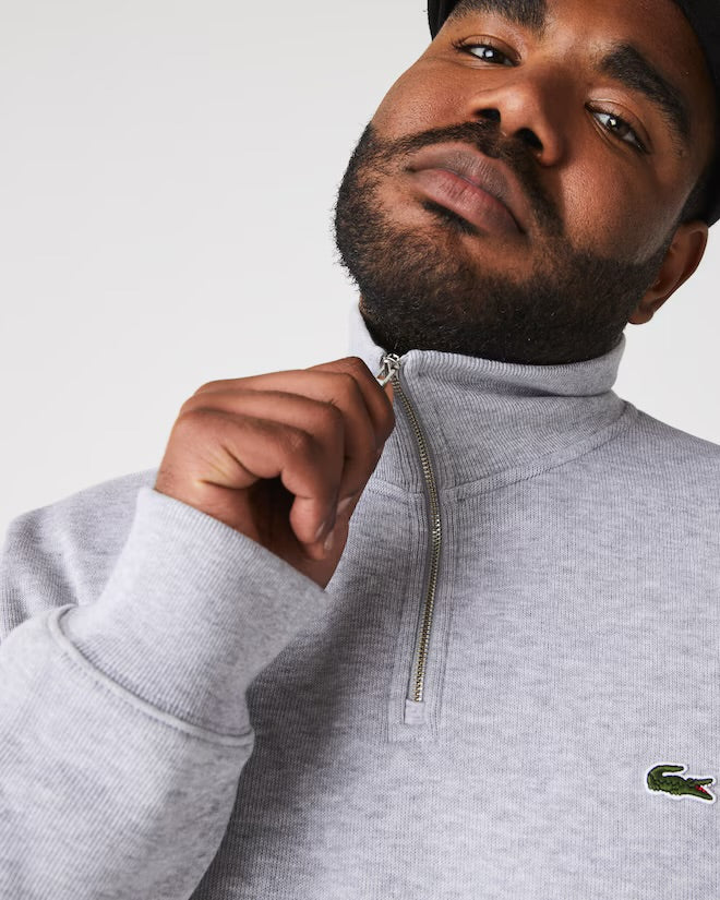 Zipped Neck Sweatshirt