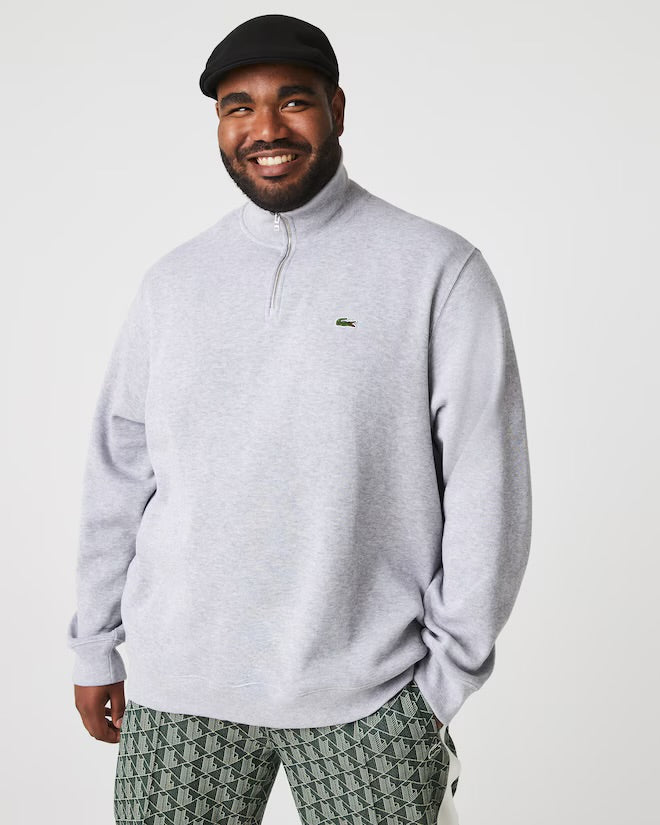 Zipped Neck Sweatshirt