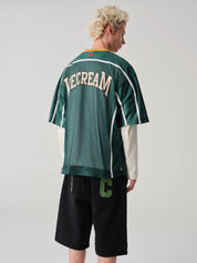 Cherry Appliqué Football Top
