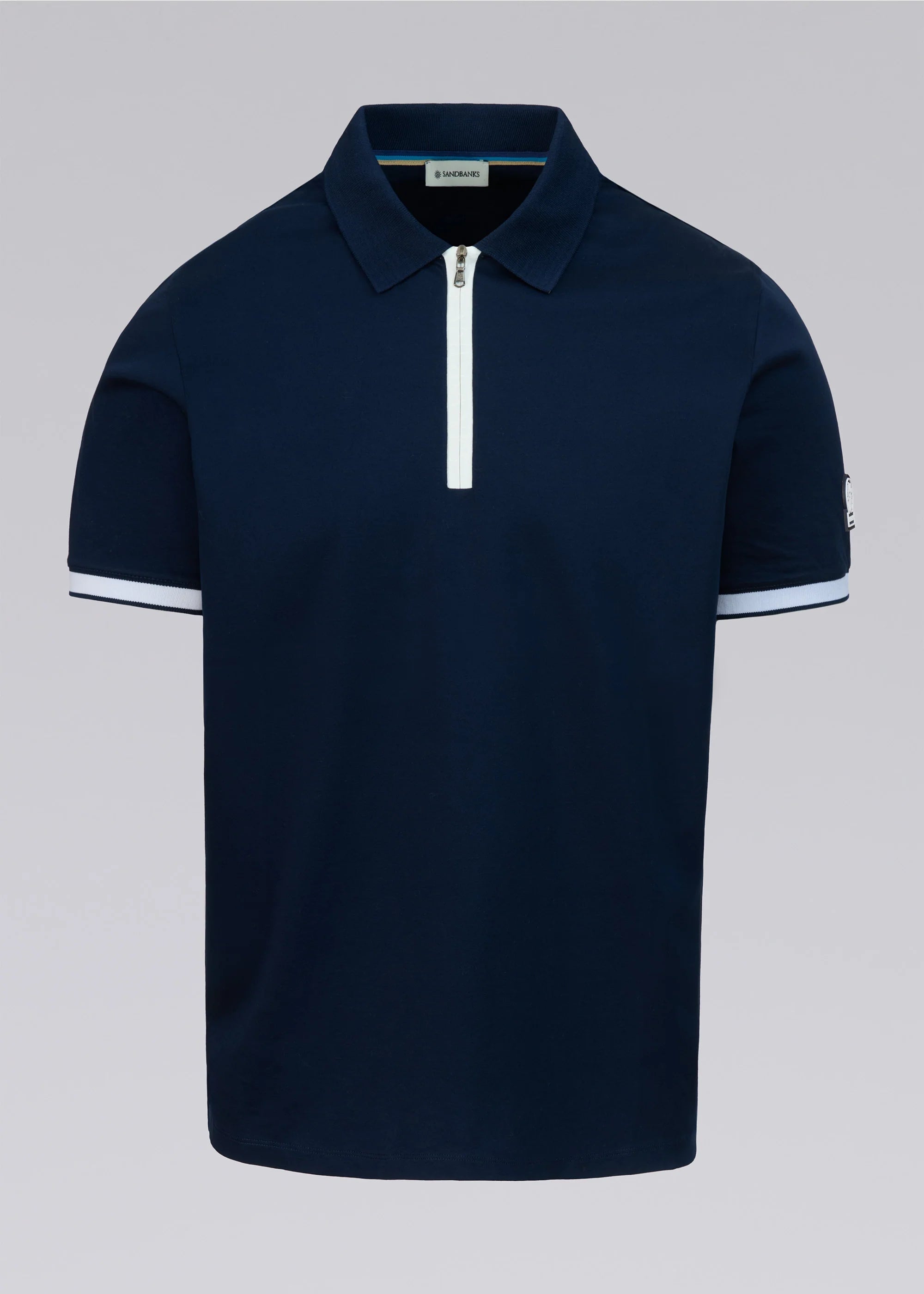 Silicone Zip Polo Shirt