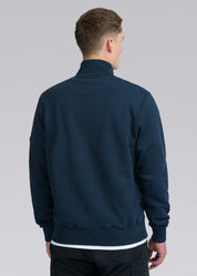 Badge Logo Quarter Zip Sweatshirt
