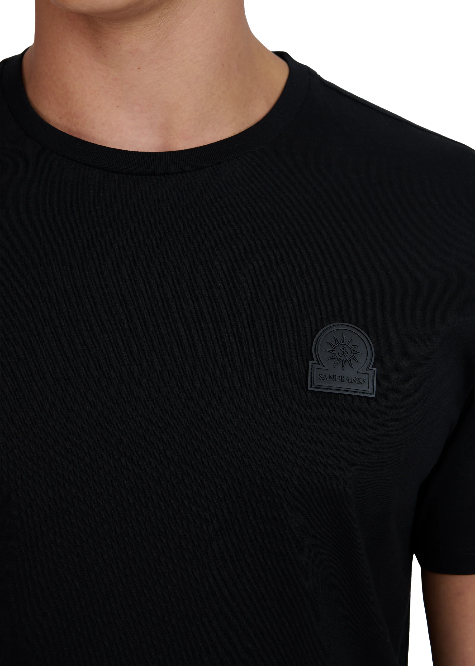 Rubberised Badge Logo T-Shirt