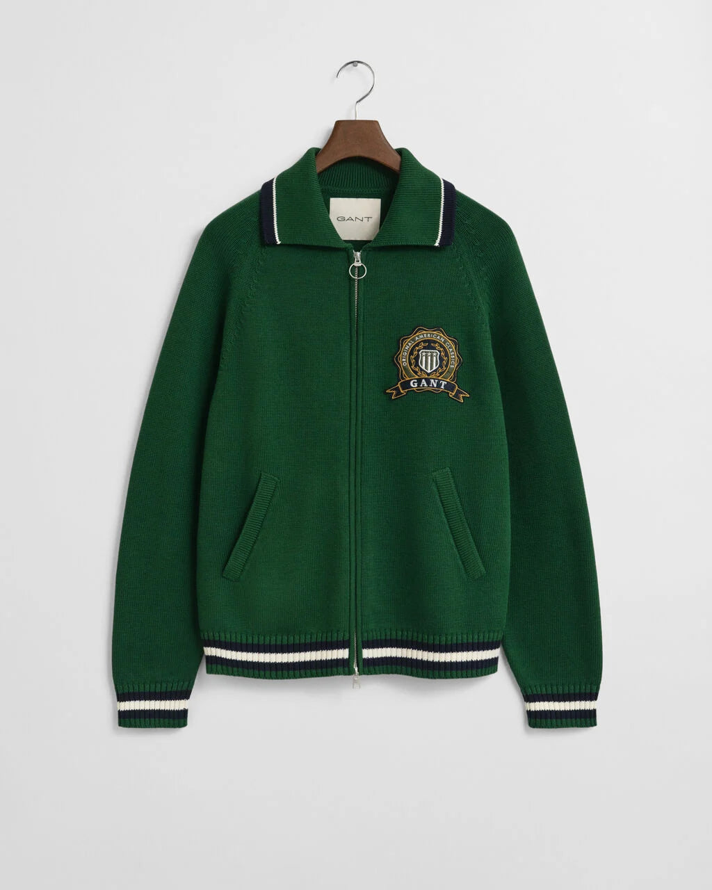 Graphic Zip Cardigan