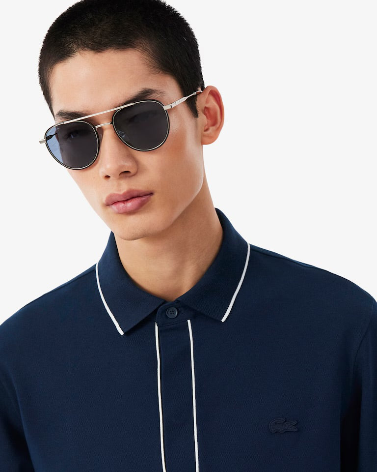 Lacoste Long Sleeved Paris Polo Shirt