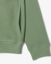 Zip Up High Neck Interlock Sweatshirt