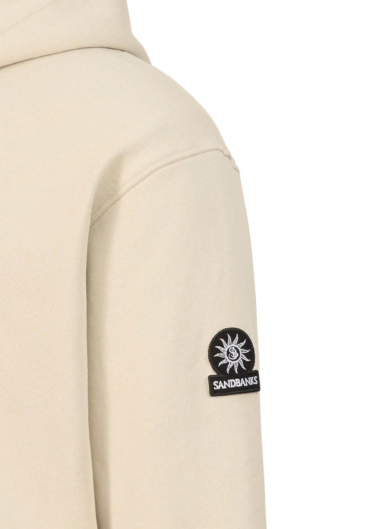 Sandbanks Badge Logo Hoodie