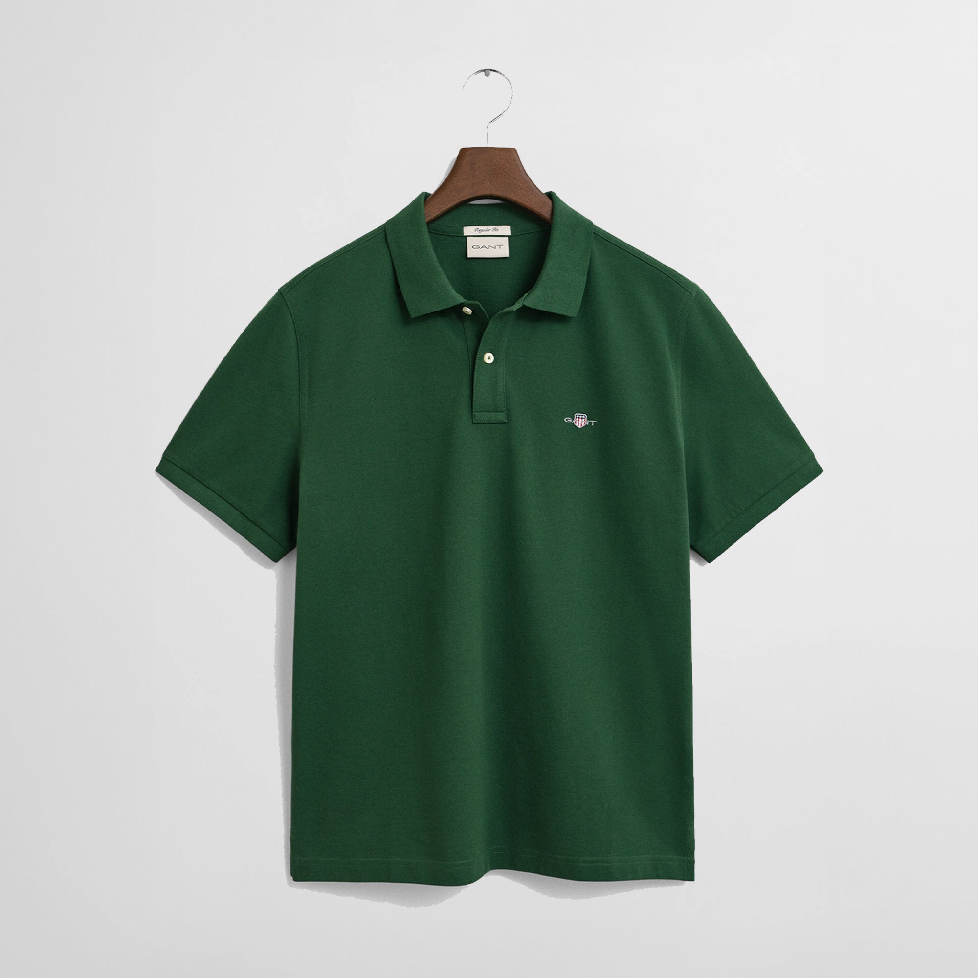 Regular Fit Shield Piqué Polo Shirt