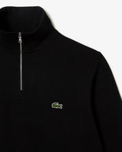 Zip-Up High Neck Sweatshirt