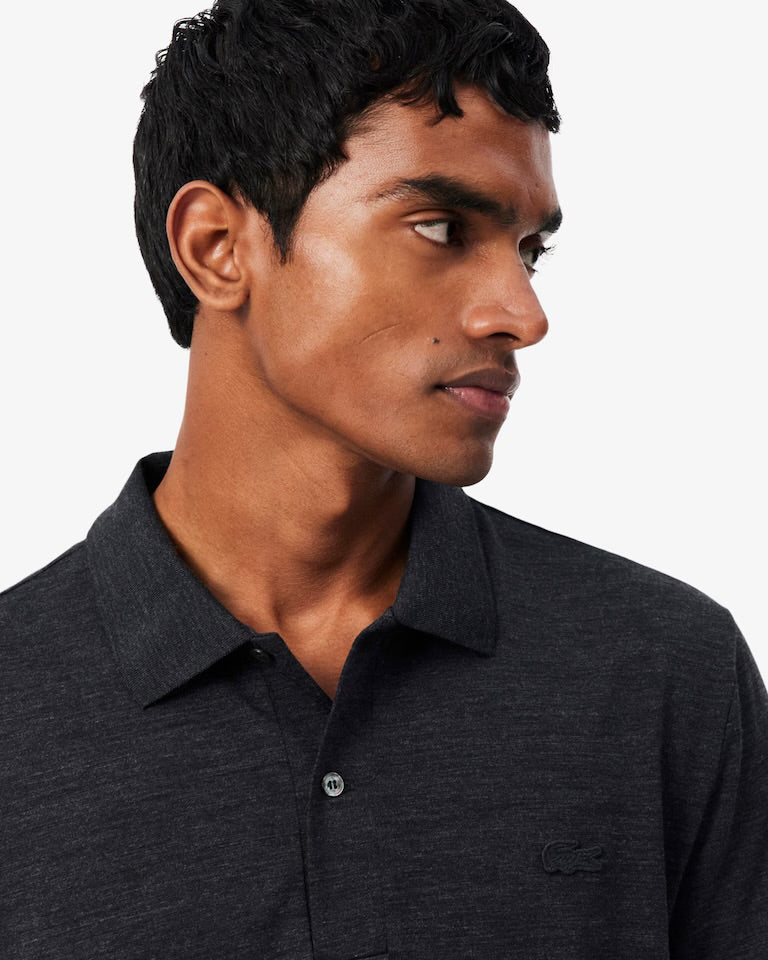 Lacoste Wool Blend Jersey Polo Shirt