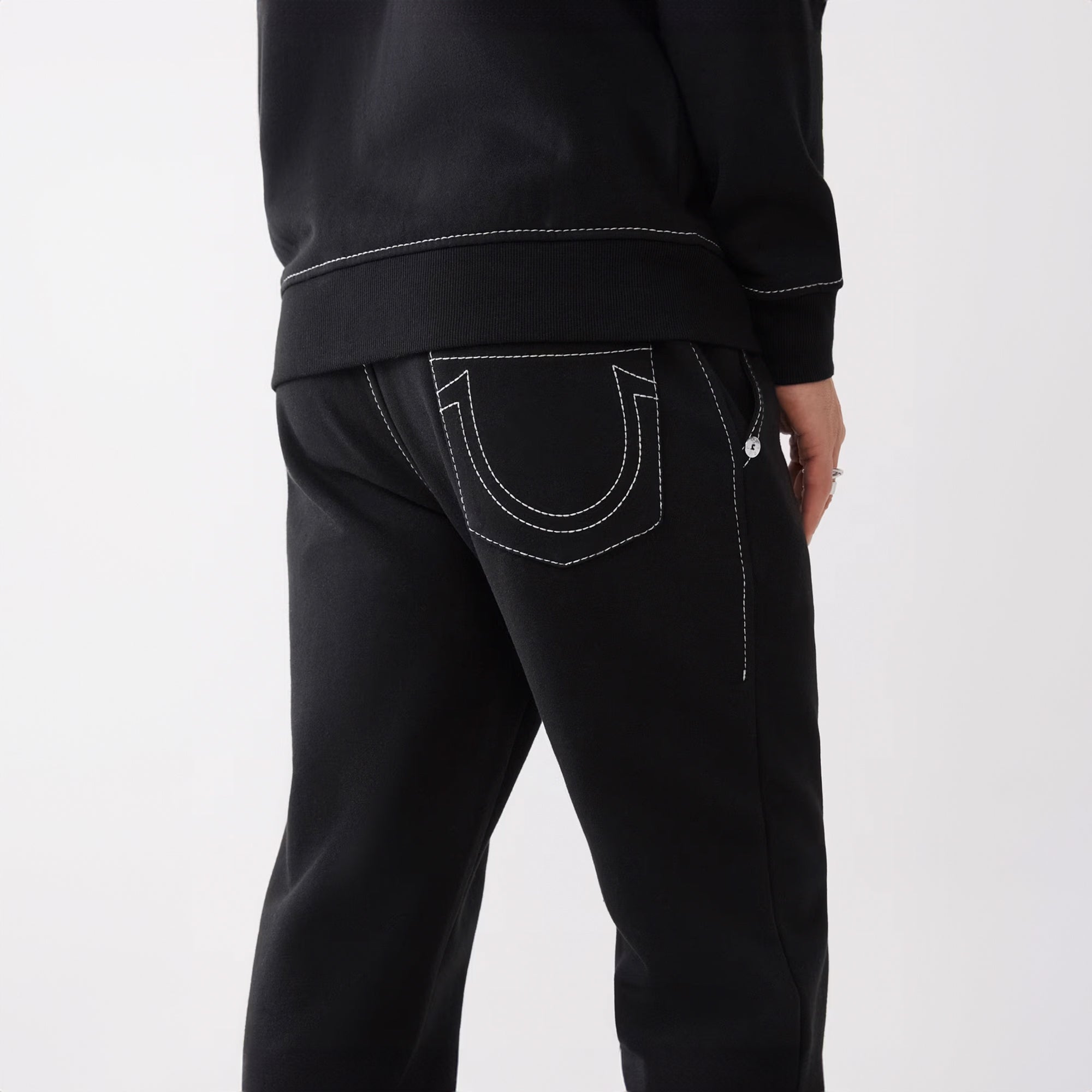 Big T Logo Tracksuit Bottoms