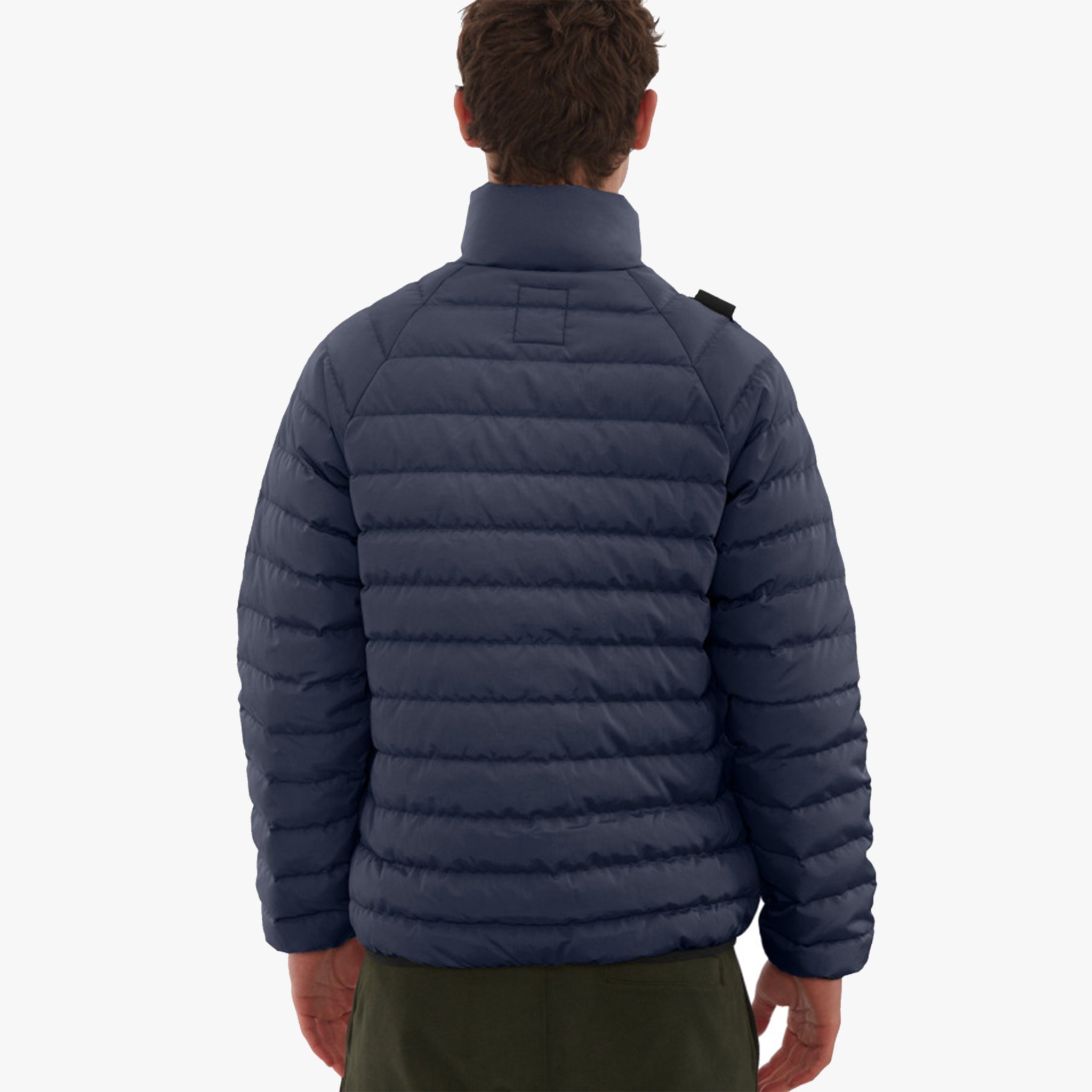 Full Zip Down Quilted Jacket