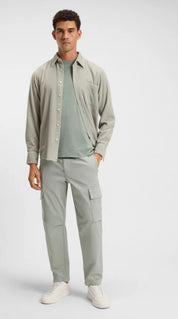 Slub-Cotton T-Shirt With Logo Detail