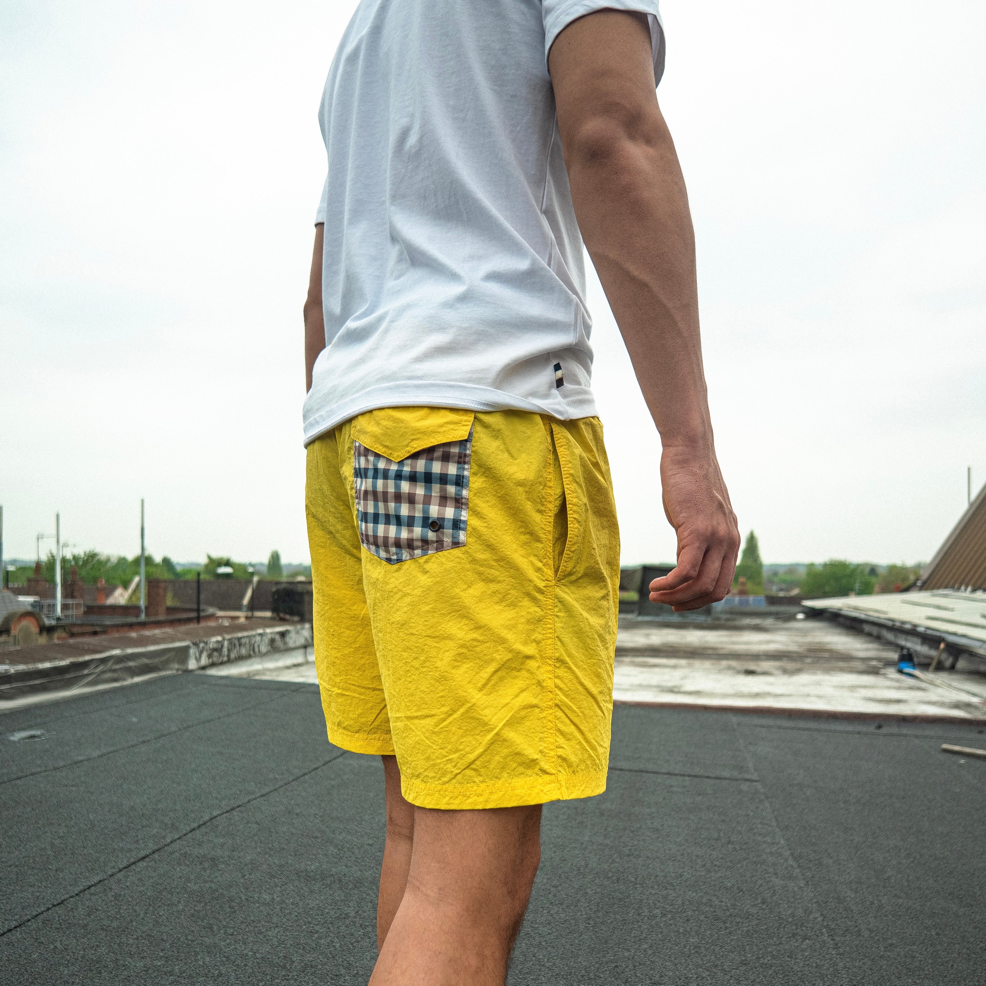 Beach Check Pocket Short