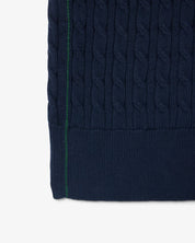 Lacoste Cable Knit Polo Shirt