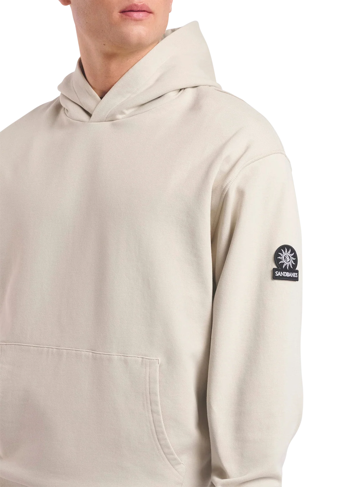 Sandbanks Badge Logo Hoodie