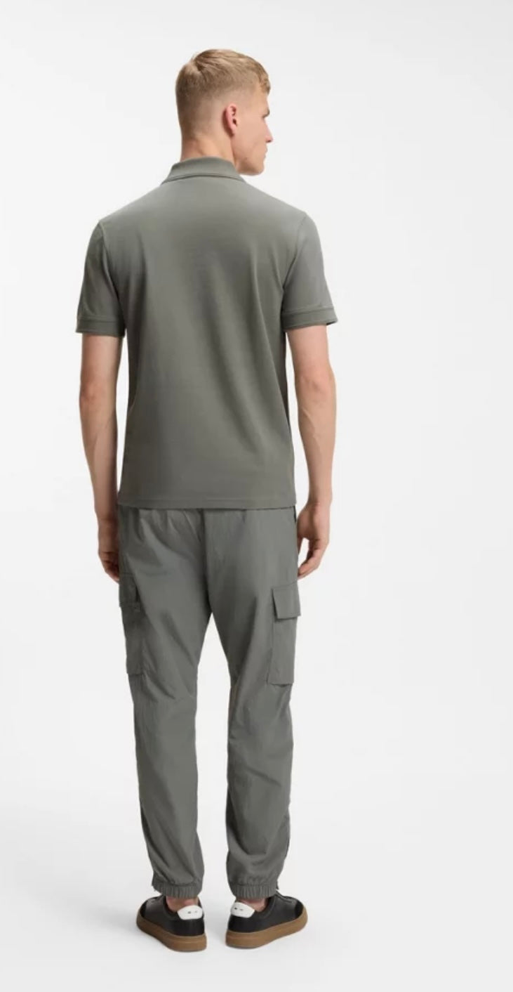 Logo Print Piqué Polo Shirt