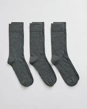 3-Pack Soft Cotton Socks