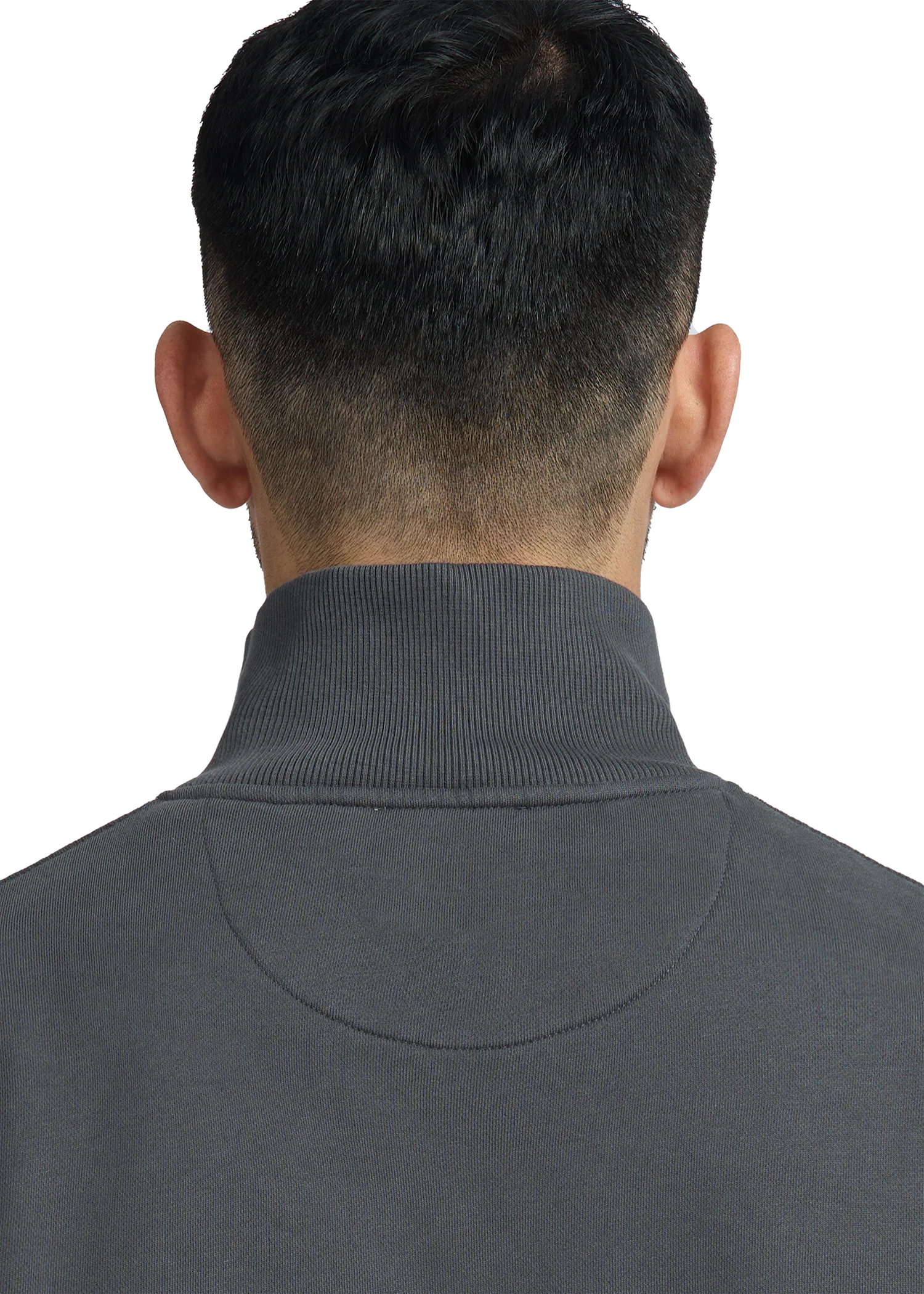 Badge Logo Quarter Zip Sweatshirt