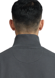 Badge Logo Quarter Zip Sweatshirt