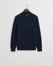 Textured Half Zip Sweater