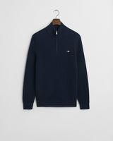 Textured Half Zip Sweater