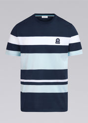 Mercerised Stripe T-Shirt