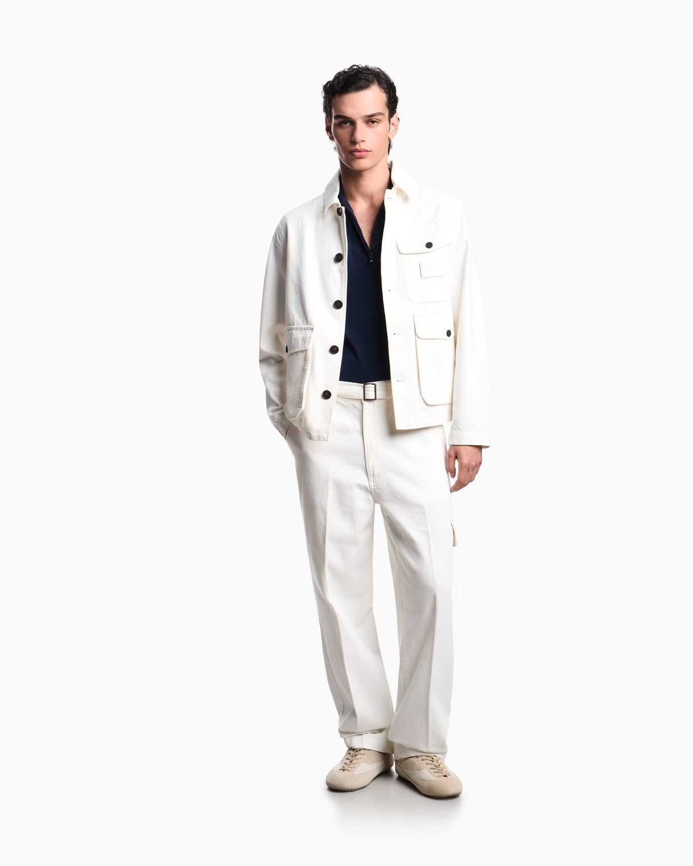 Polo Shirt Collar Jumper