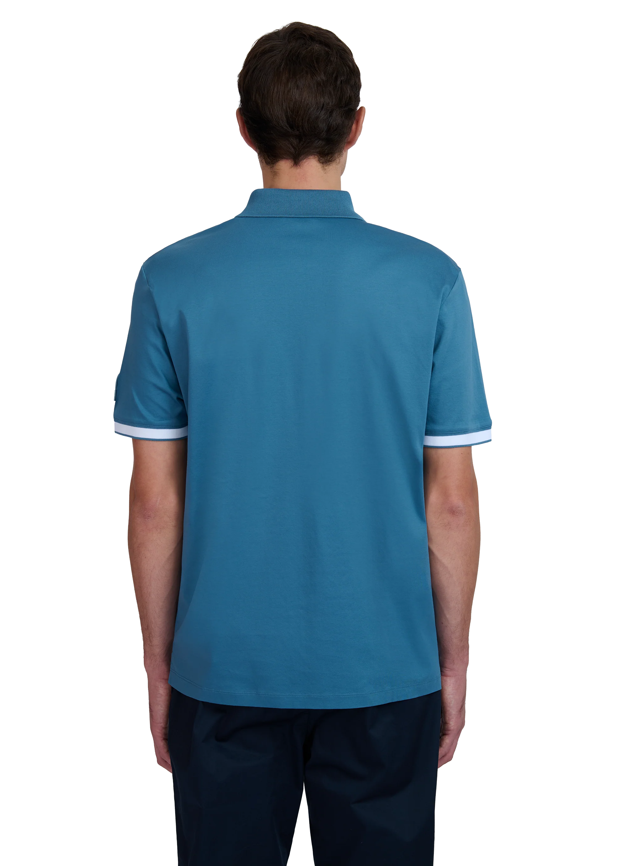 Sandbanks Silicone Zip Polo Shirt