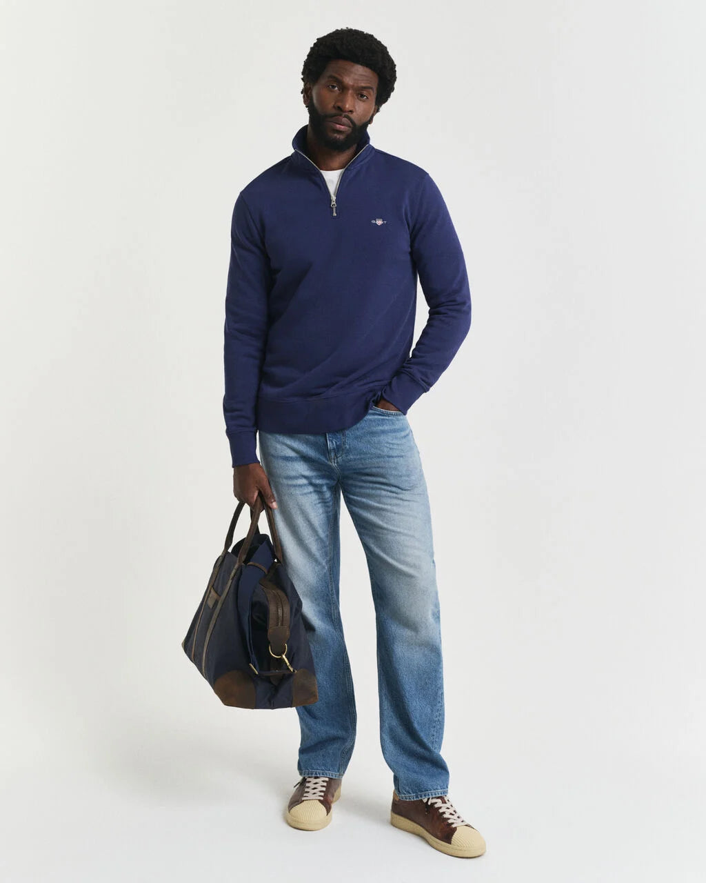 Regular Shield Half Zip Sweatshirt