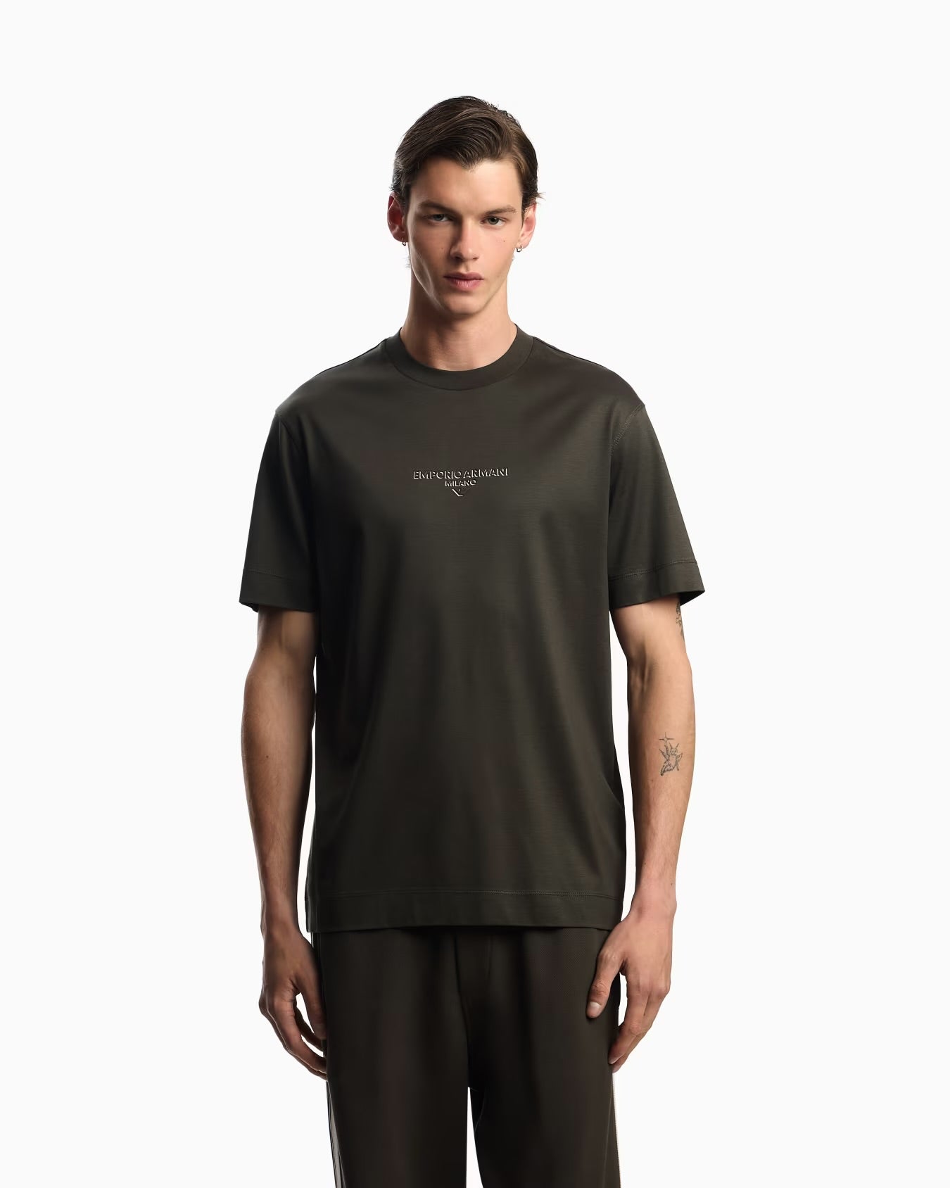 3D-Effect Logo Jersey T-Shirt