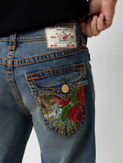 Ricky Super T Embroidered Jeans