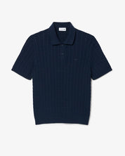 Lacoste Cable Knit Polo Shirt