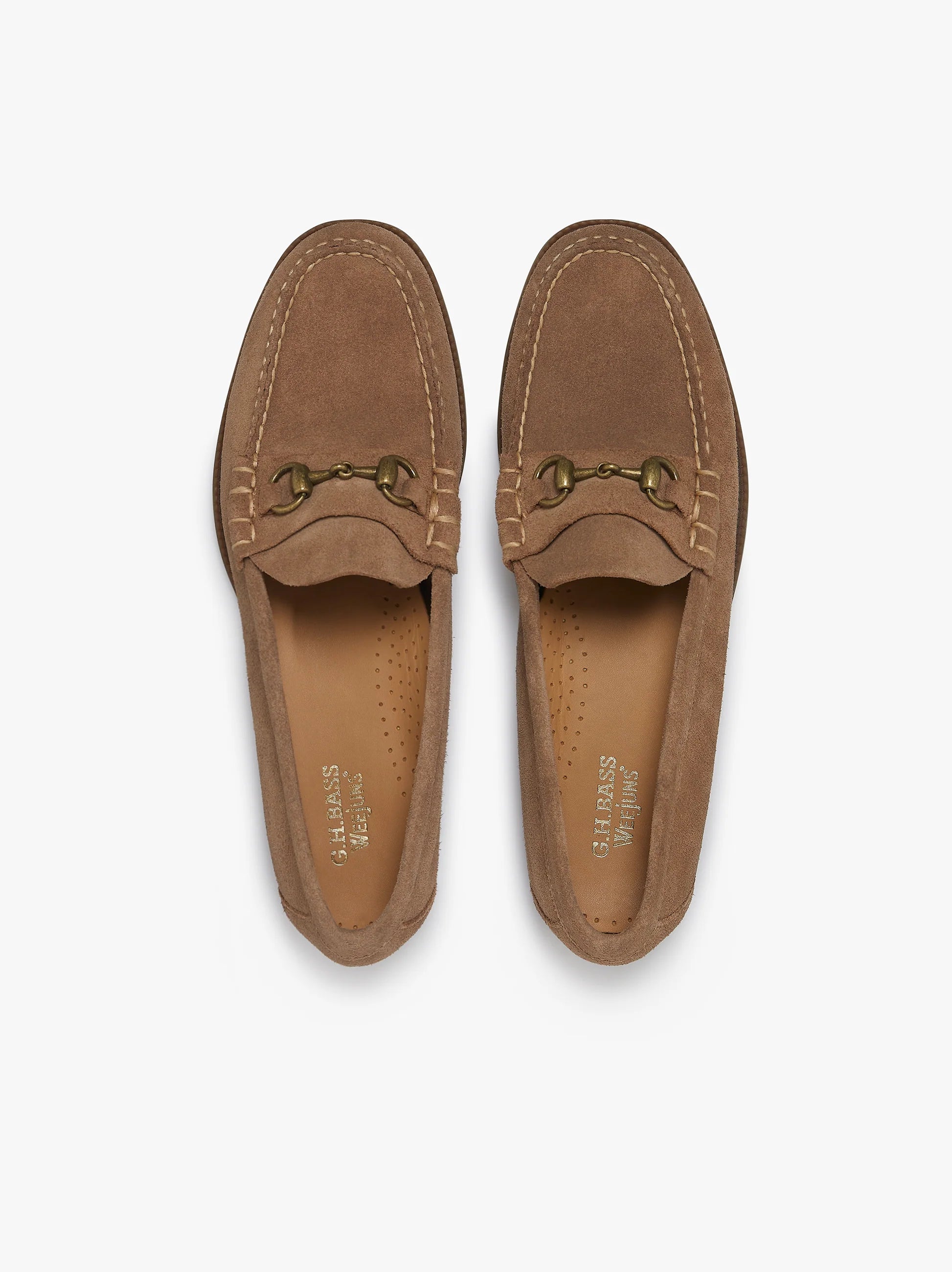 Easy Weejun Lincoln Suede Horsebit Loafers