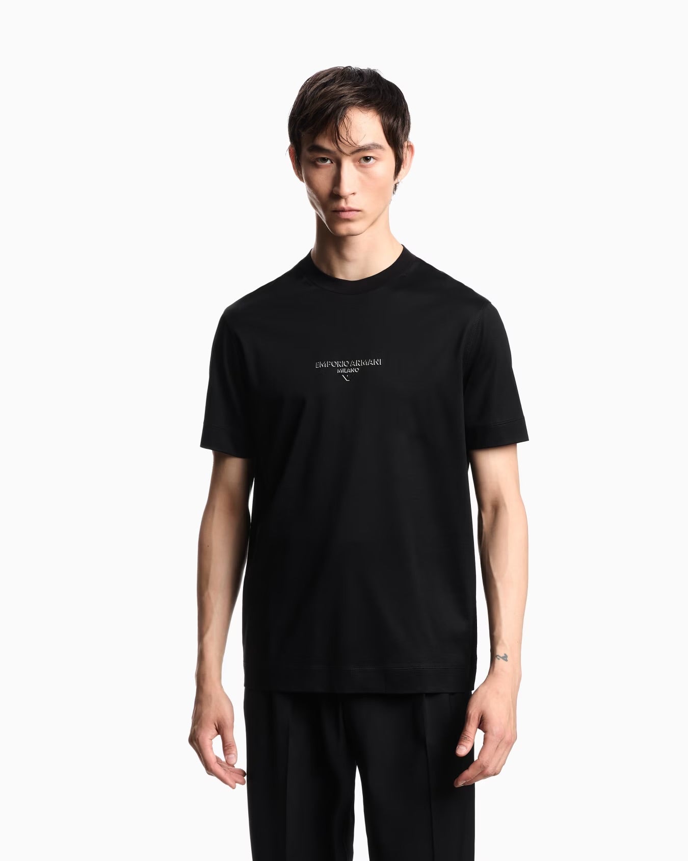 3D-Effect Logo Jersey T-Shirt