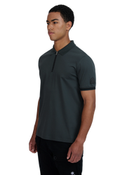 Sandbanks Silicone Zip Polo Shirt
