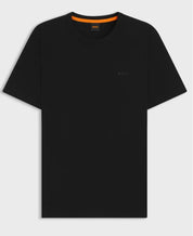 Slub-Cotton T-Shirt With Logo Detail