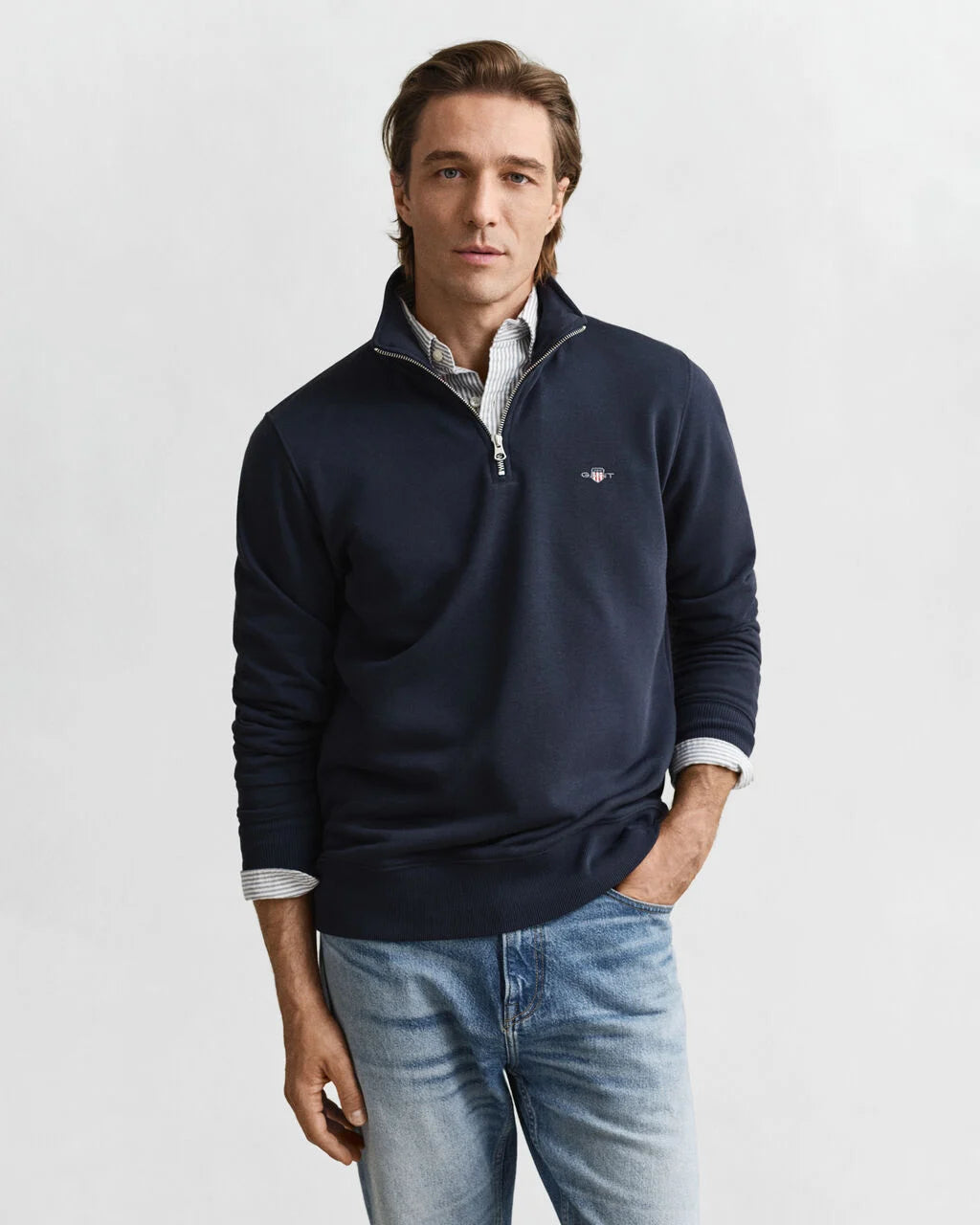 Regular Shield Half Zip Sweatshirt