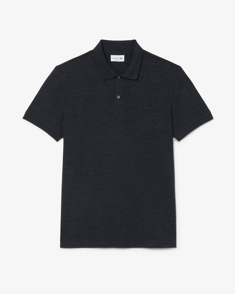 Lacoste Wool Blend Jersey Polo Shirt