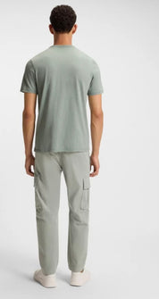 Slub-Cotton T-Shirt With Logo Detail