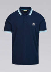 Gradient Rib Polo Shirt