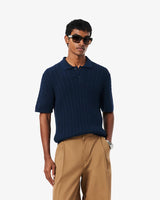 Lacoste Cable Knit Polo Shirt