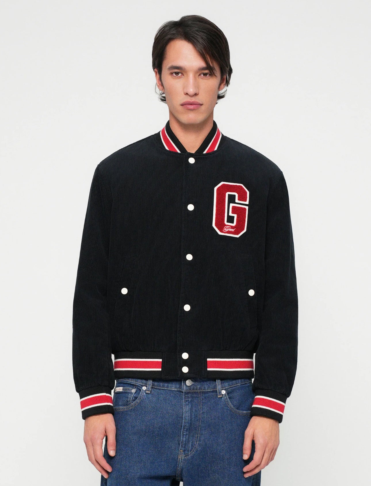 Corduroy Varsity Jacket