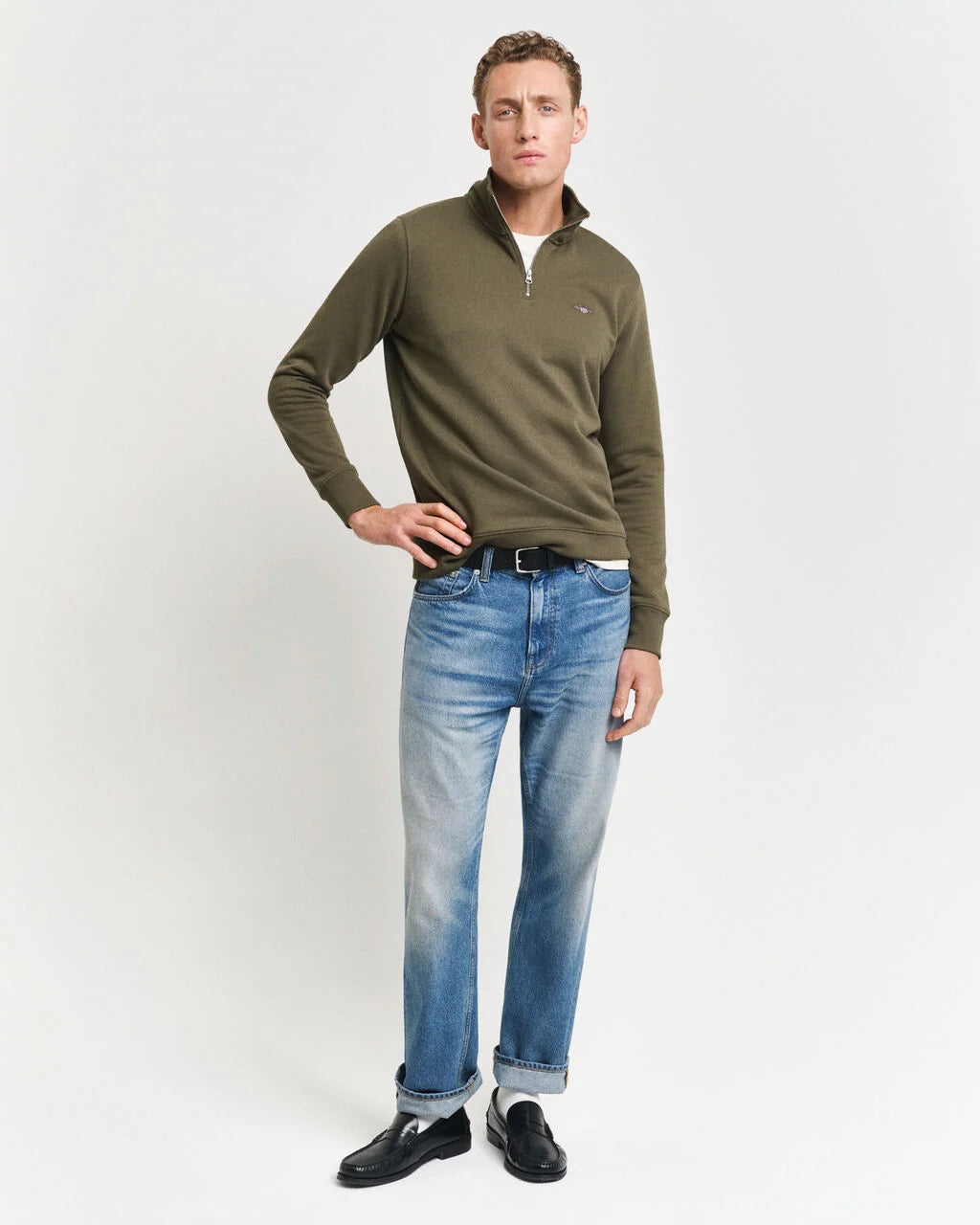 Shield Half Zip Sweatshirt