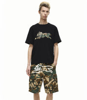 Woodland Camo Running Dog T-Shirt