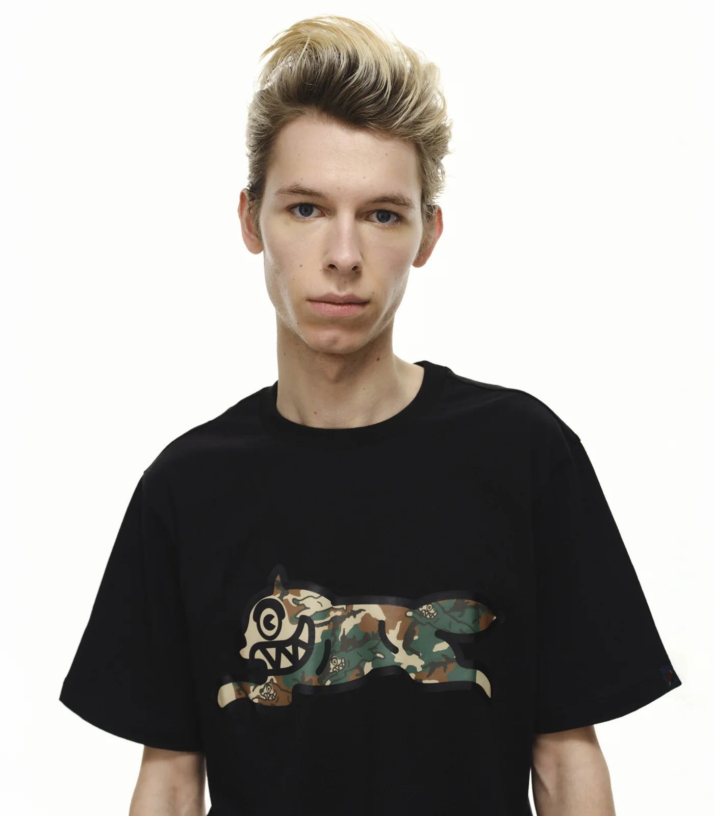 Woodland Camo Running Dog T-Shirt